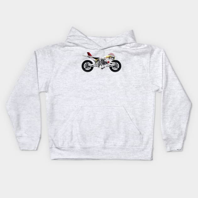 Genesis streetwear  - Cyberbike Kids Hoodie by retromegahero